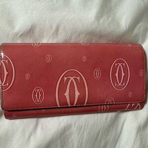 Cartier Pink Wallet